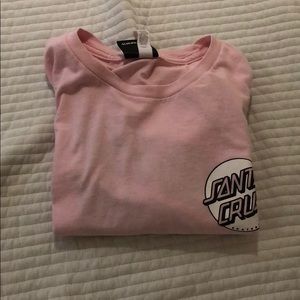 pink santa cruz t shirt 💗